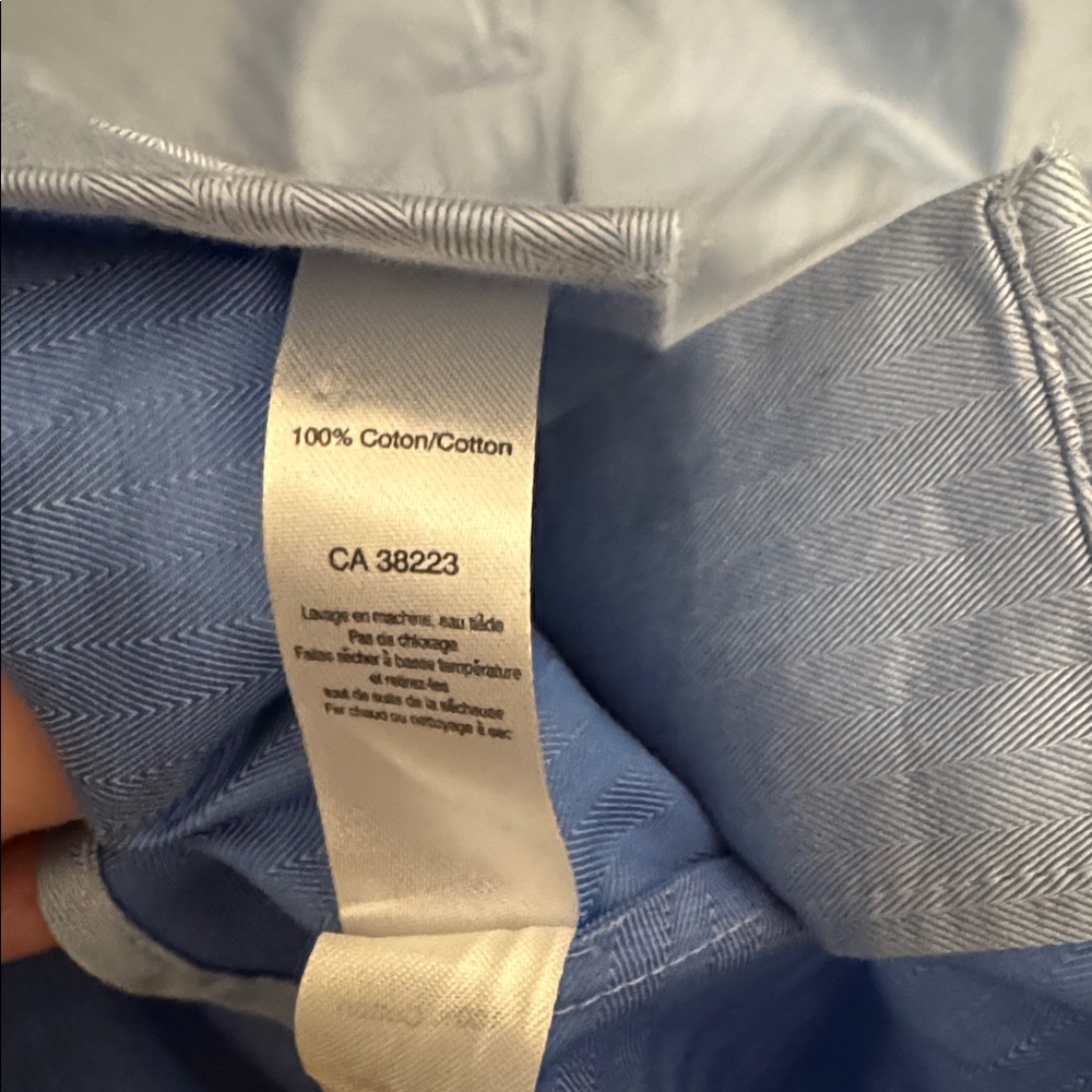 Hinson Wu Betty Wing Collar 100% Cotton Knit Button Down size 6. - Picture 5 of 6